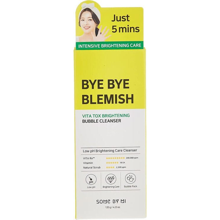 SOME BY MI Bye Bye Blemish Vita Tox Brightening Bubble Cleanser